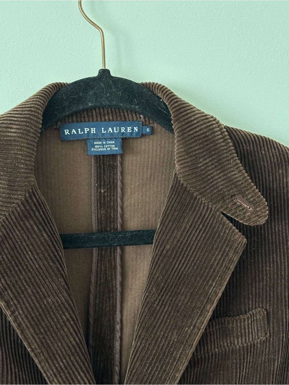 Women’s Ralph Lauren Corduroy Blazer - Picture 4 of 4